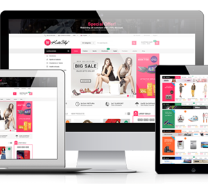 online web store for products and services